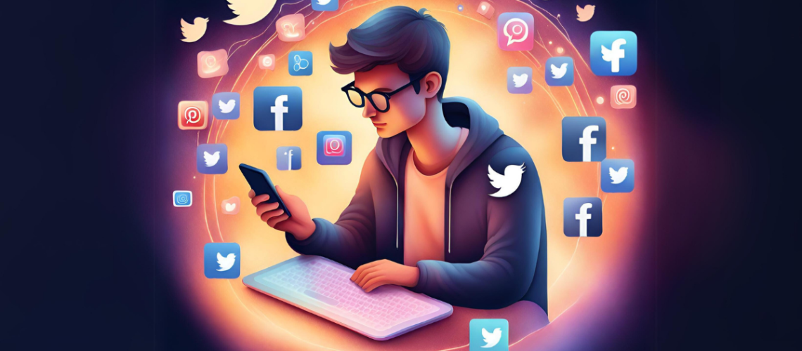 redes sociais website e criativecodes